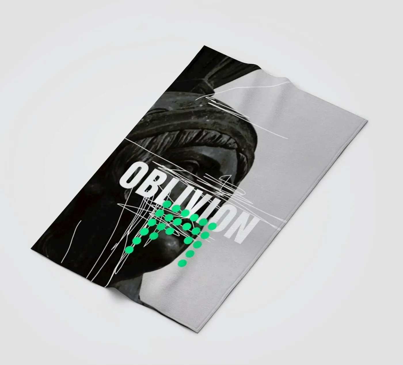 Oblivion fleecedeken van Frank Moth
