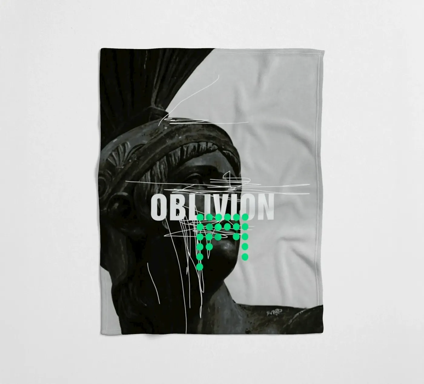 Oblivion fleecedeken van Frank Moth
