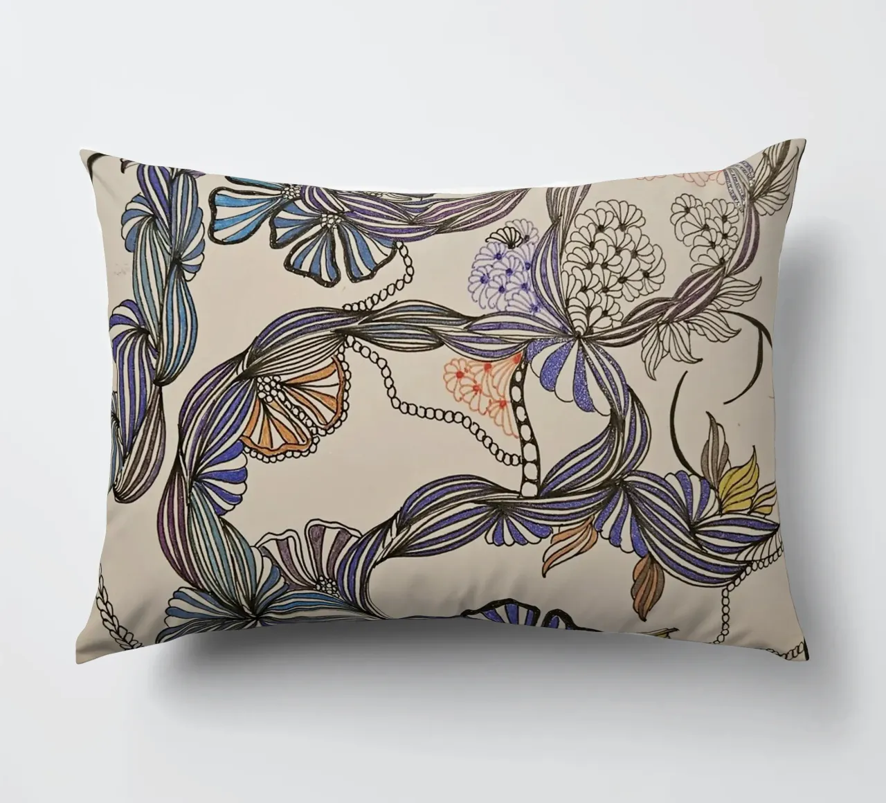 FLEURS DE L'AUBE cuscino da L'Atelier des merveilles