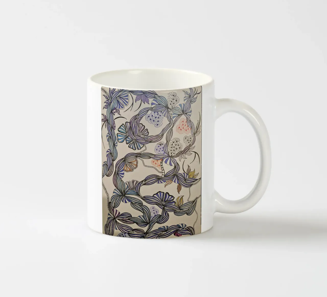 FLEURS DE L'AUBE tazza in ceramica da L'Atelier des merveilles