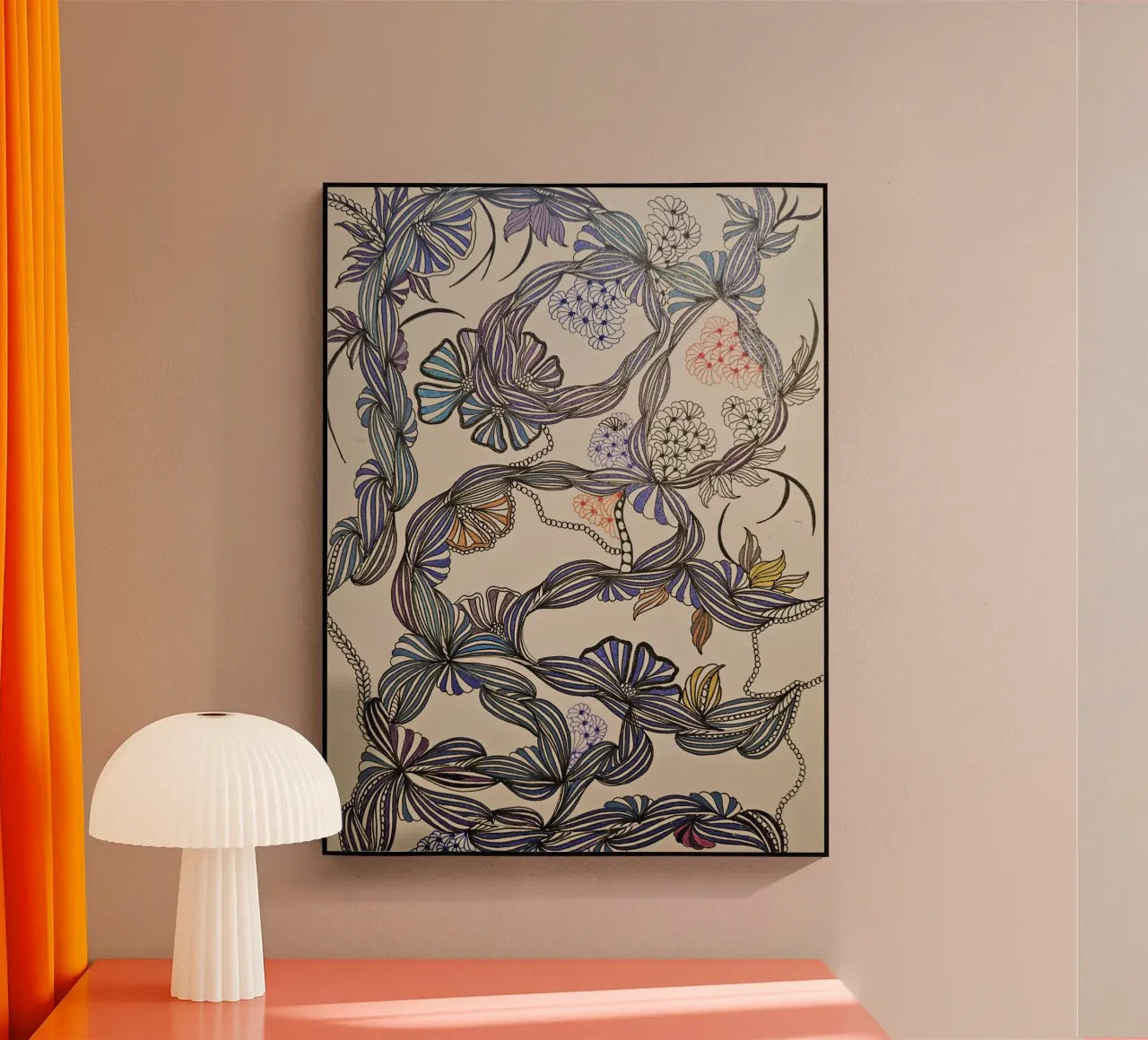 FLEURS DE L'AUBE plexiglass da L'Atelier des merveilles