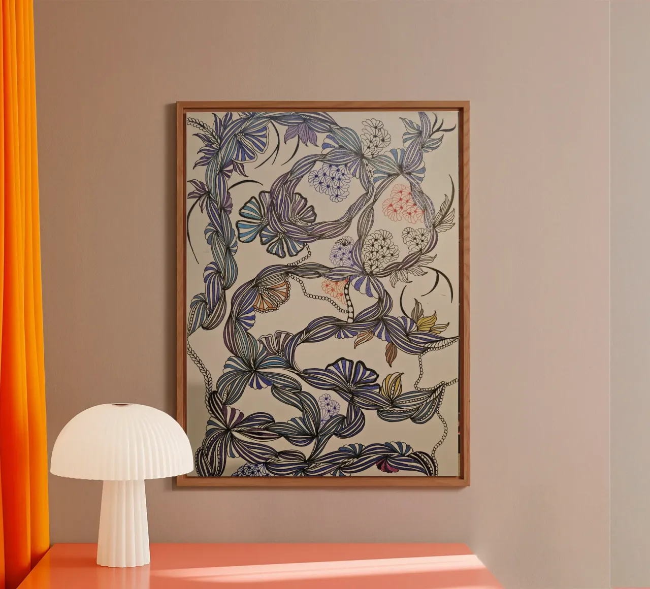 FLEURS DE L'AUBE alluminio dibond da L'Atelier des merveilles