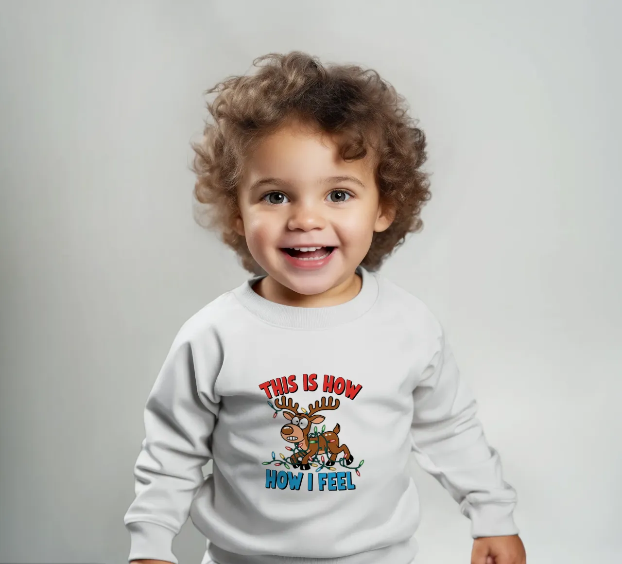 THIS IS HOW HOW I FEEL felpa neonato da edsonramosart
