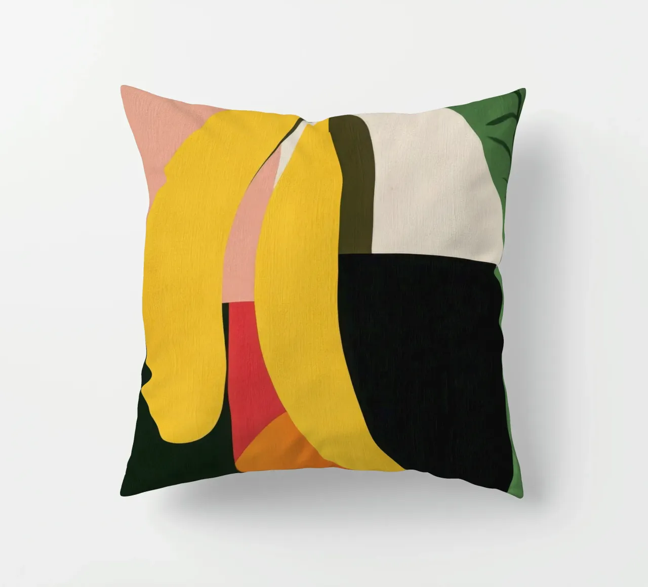 Banana geometrica cuscino da Pop and Fruits - Affiches & posters