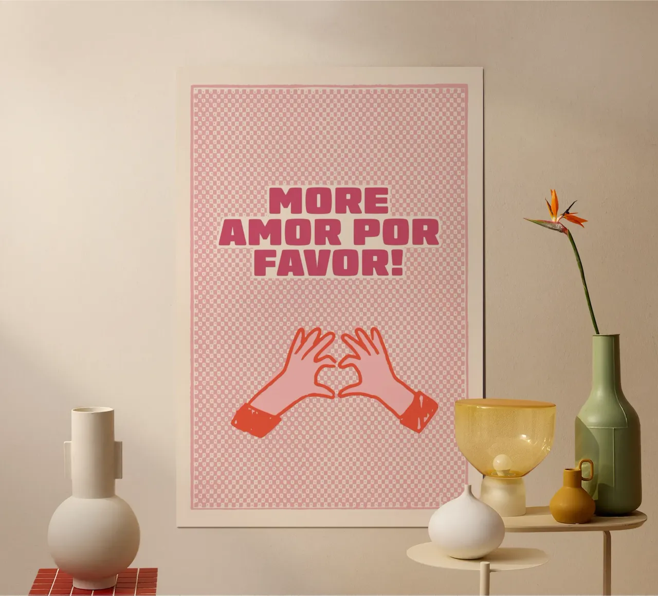 Più amore per favore carta hahnemühle da Malou-Studio