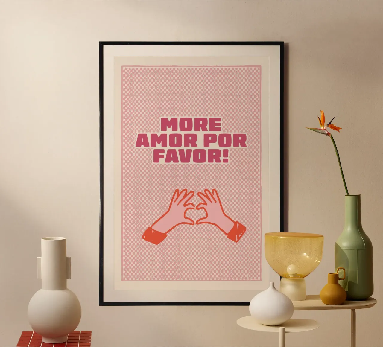Più amore per favore carta hahnemühle da Malou-Studio