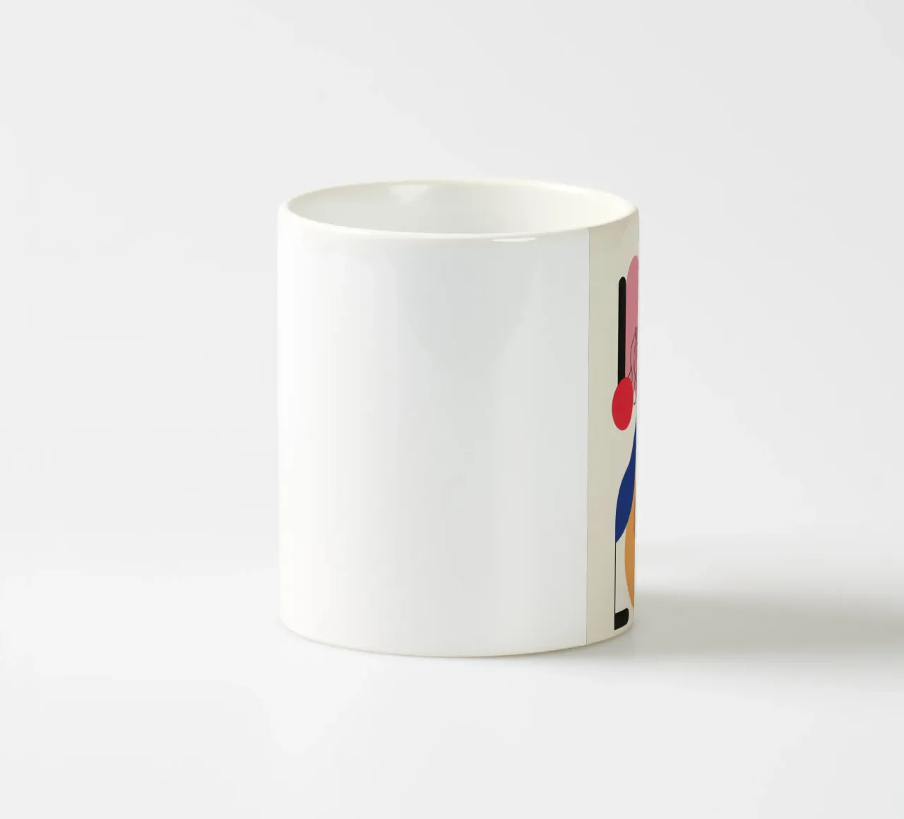 Pera geometrica tazza in ceramica da Pop and Fruits - Affiches & posters