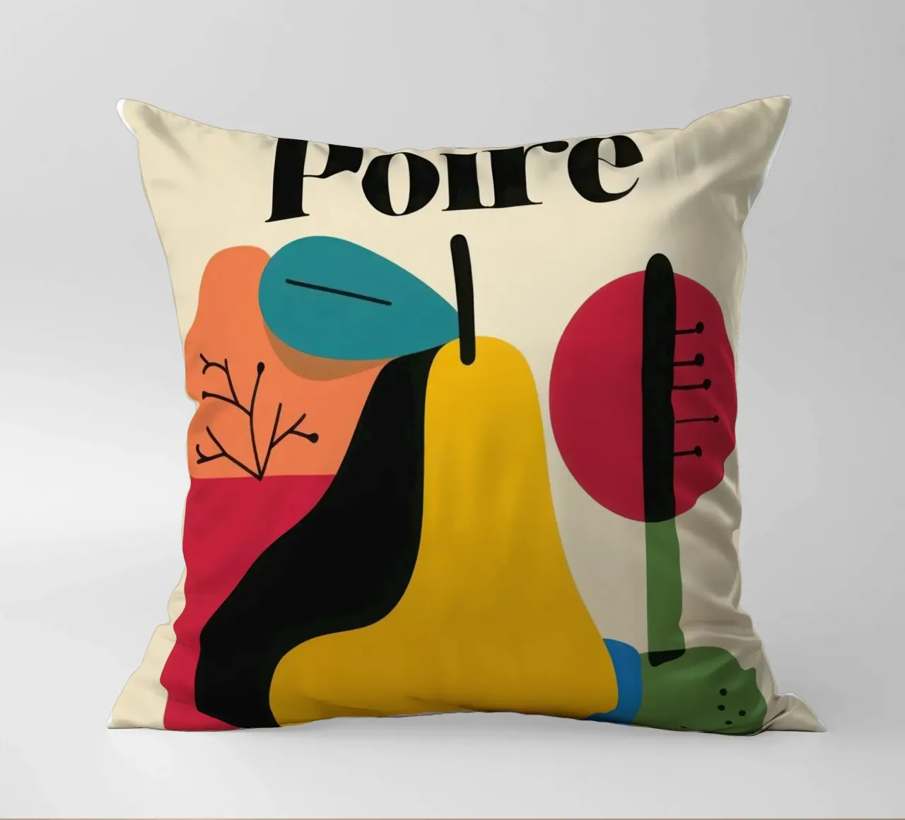 Poire Musicale cuscino da Pop and Fruits - Affiches & posters