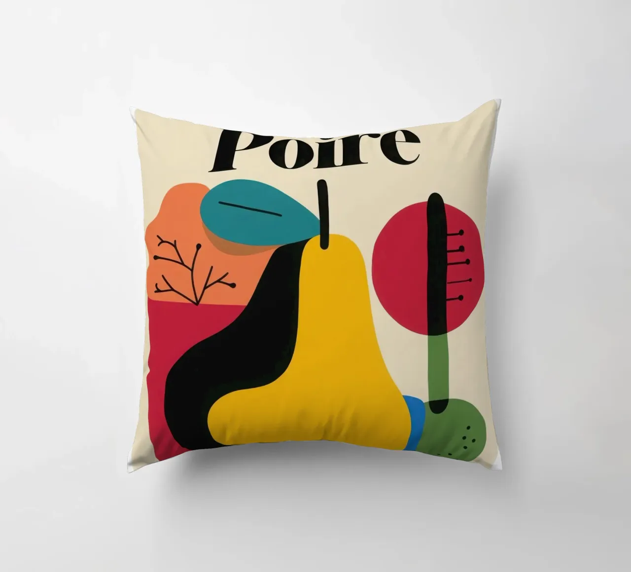 Poire Musicale cuscino da Pop and Fruits - Affiches & posters