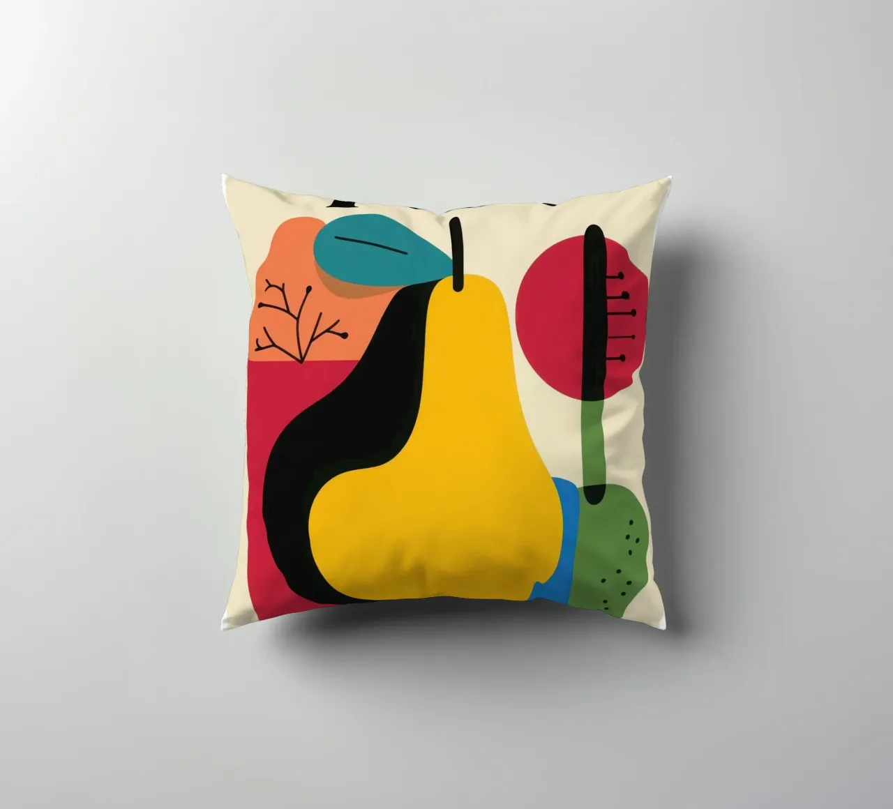Poire Musicale cuscino da Pop and Fruits - Affiches & posters