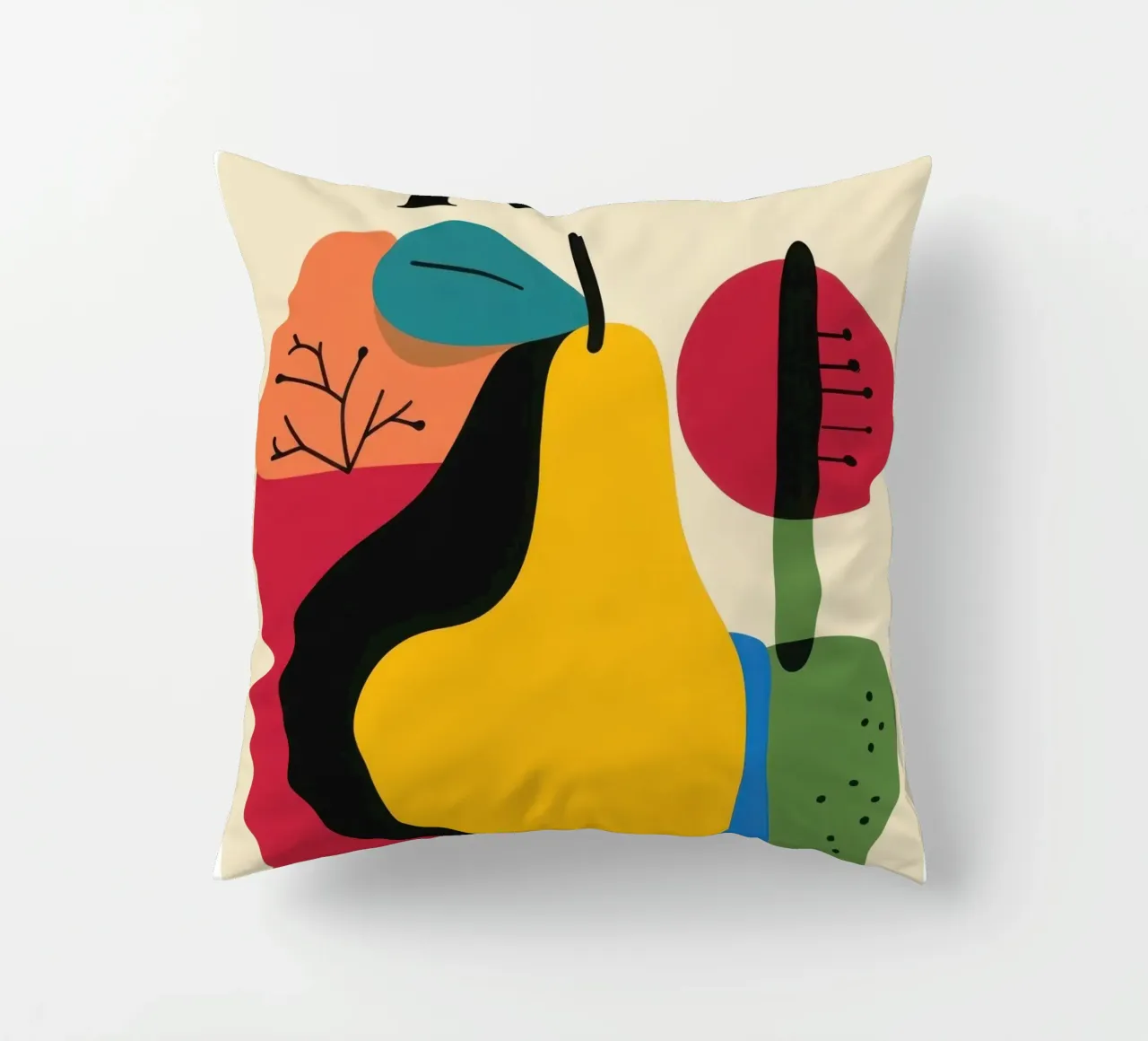 Poire Musicale cuscino da Pop and Fruits - Affiches & posters