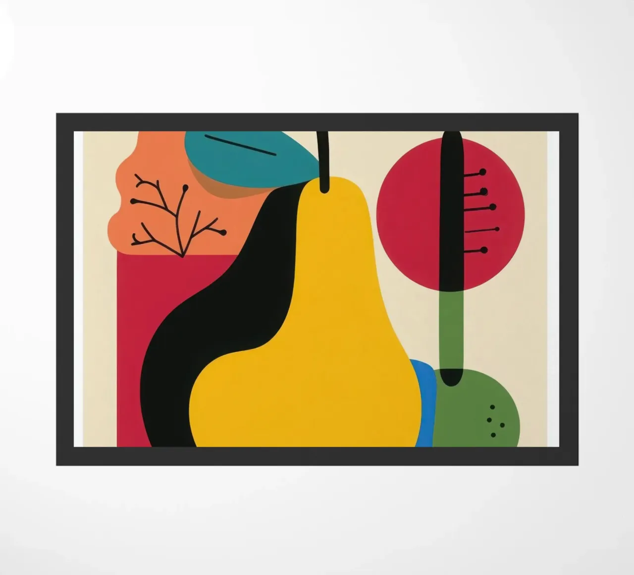 Poire Musicale zerbino da Pop and Fruits - Affiches & posters