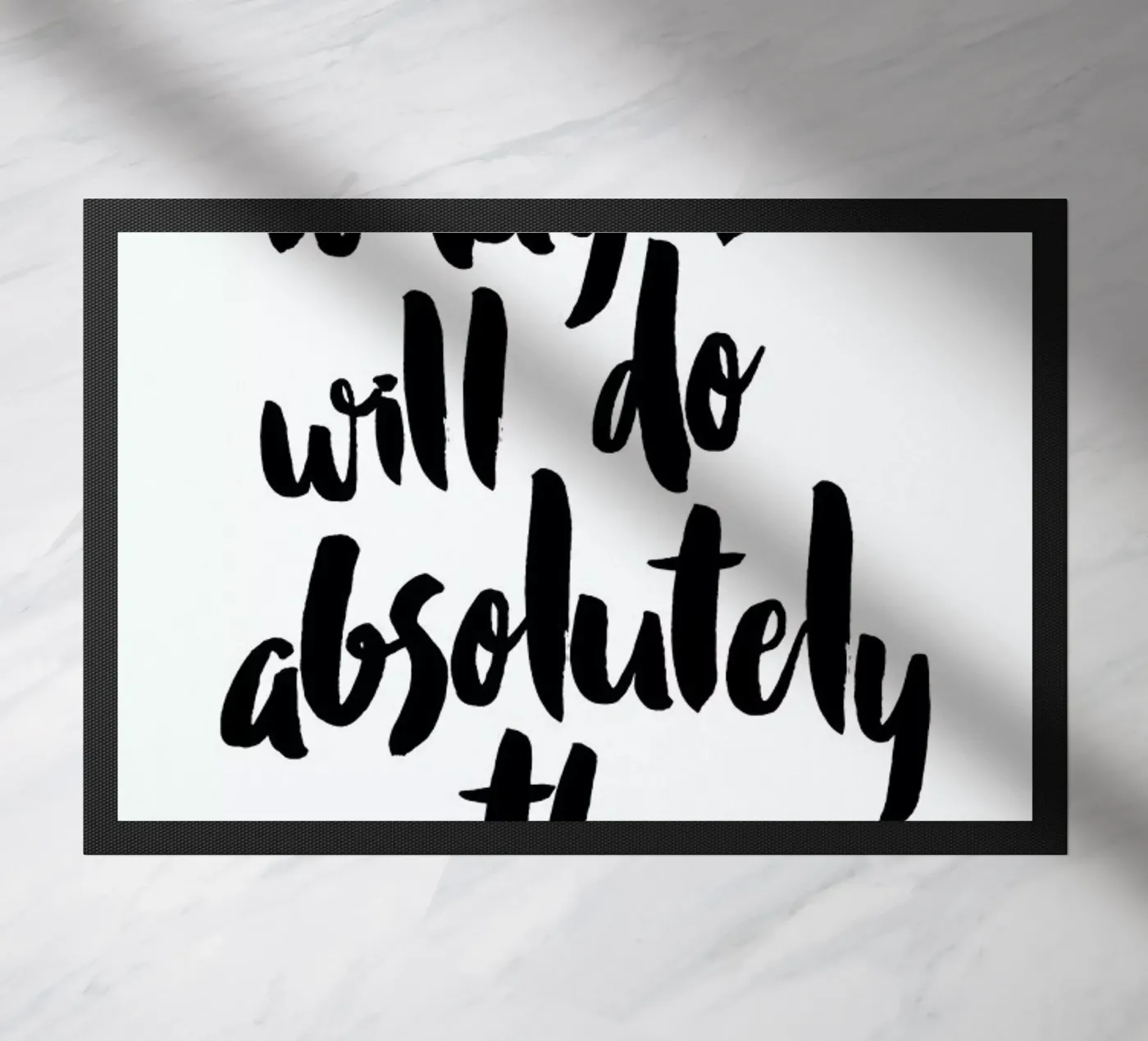 Today deurmat van Maria Kritzas