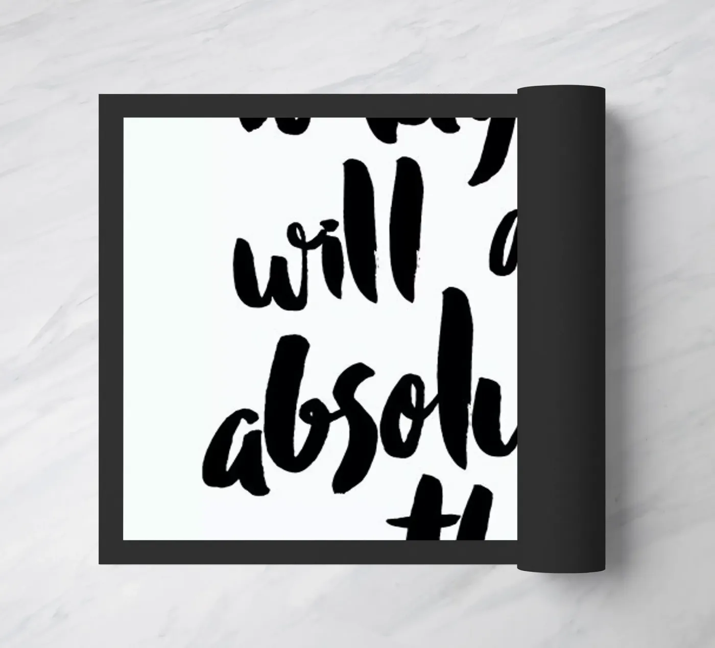 Today deurmat van Maria Kritzas