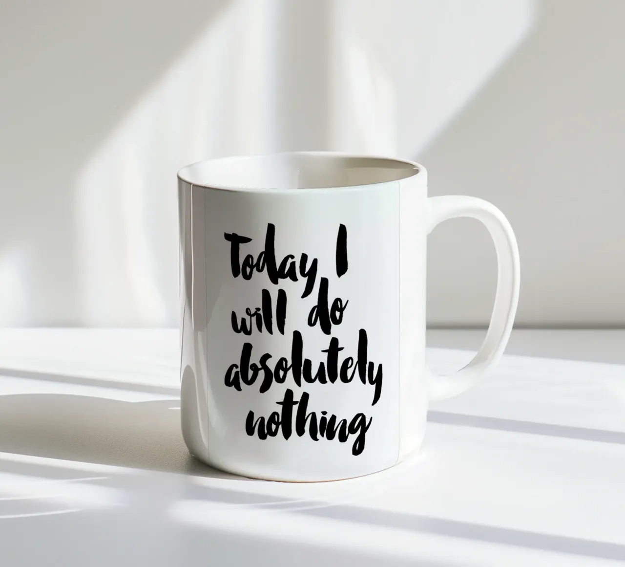 Today ceramic mug by Maria Kritzas