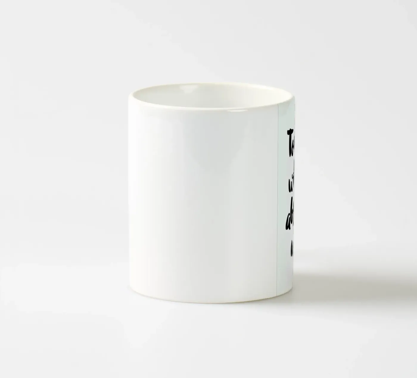 Today Keramik Tasse von Maria Kritzas