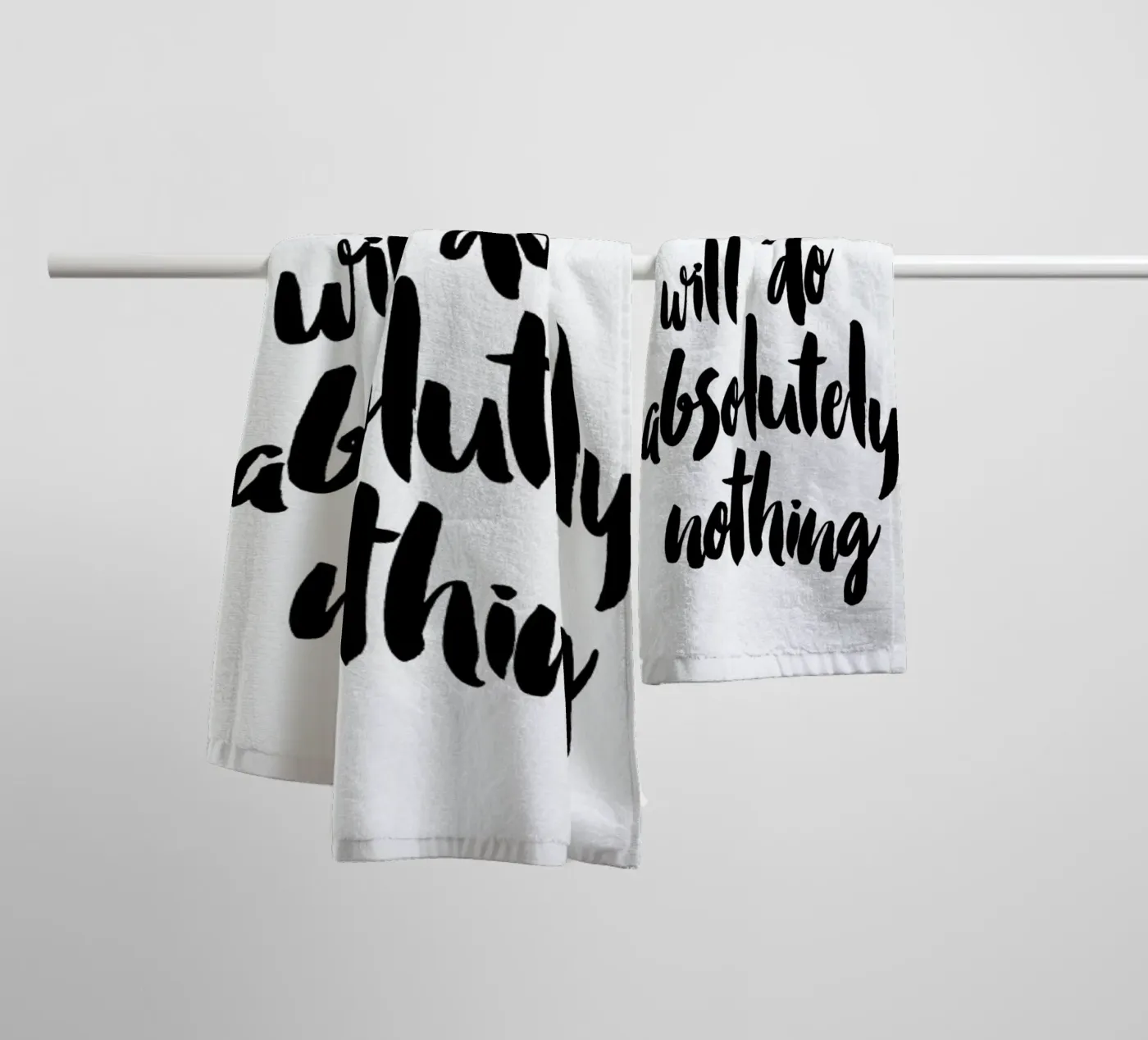 Today badhanddoek van Maria Kritzas