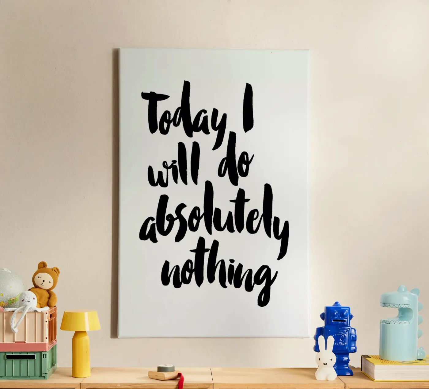 Today canvas van Maria Kritzas