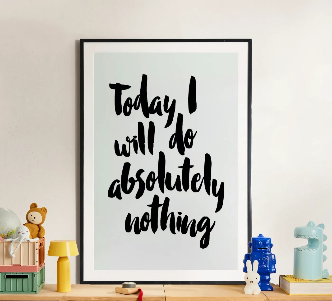 Today Poster von Maria Kritzas