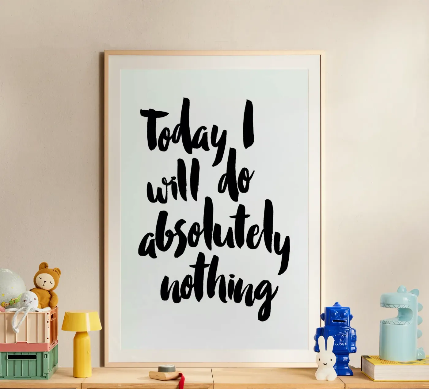 Today Poster von Maria Kritzas