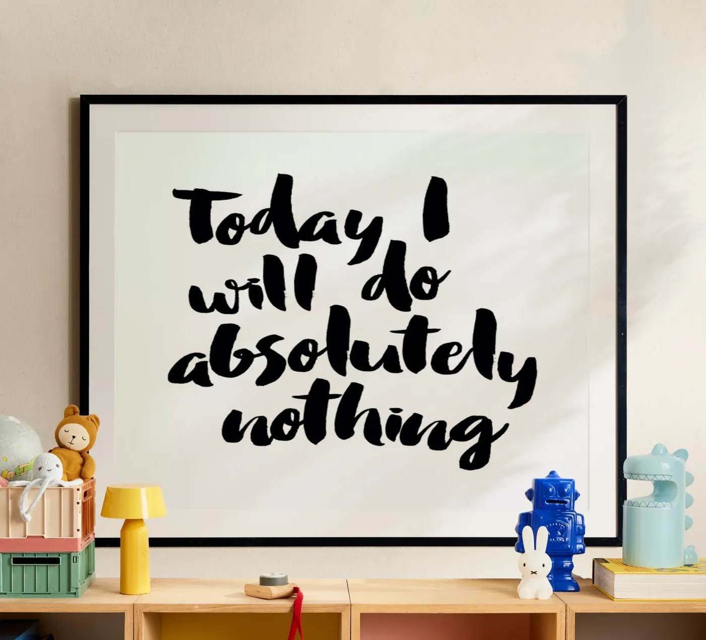 Today Poster von Maria Kritzas