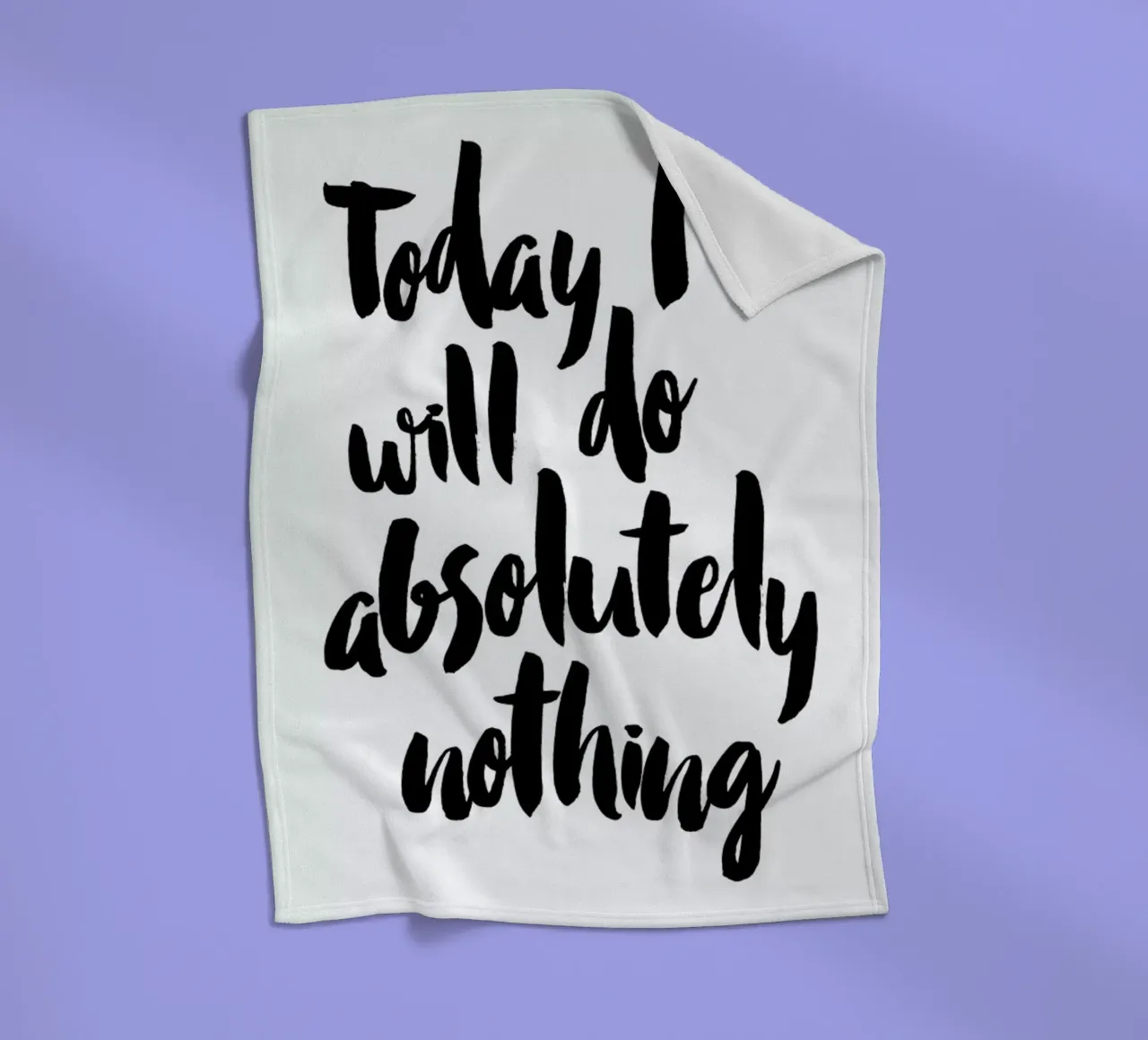 Today fleecedeken van Maria Kritzas