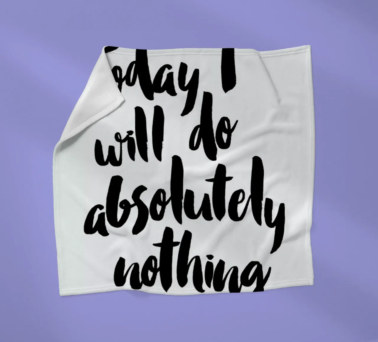 Today fleecedeken van Maria Kritzas