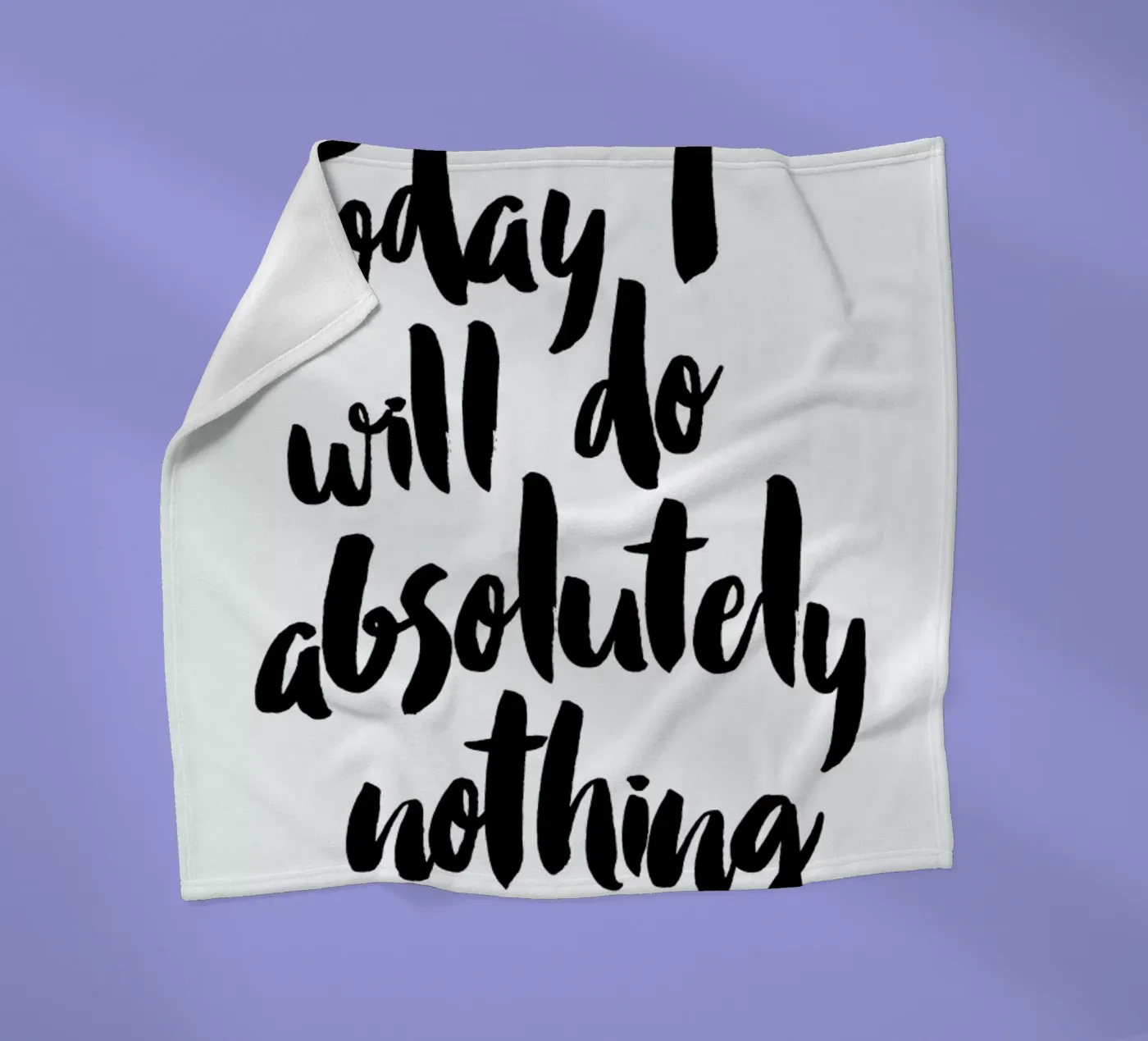 Today fleecedeken van Maria Kritzas