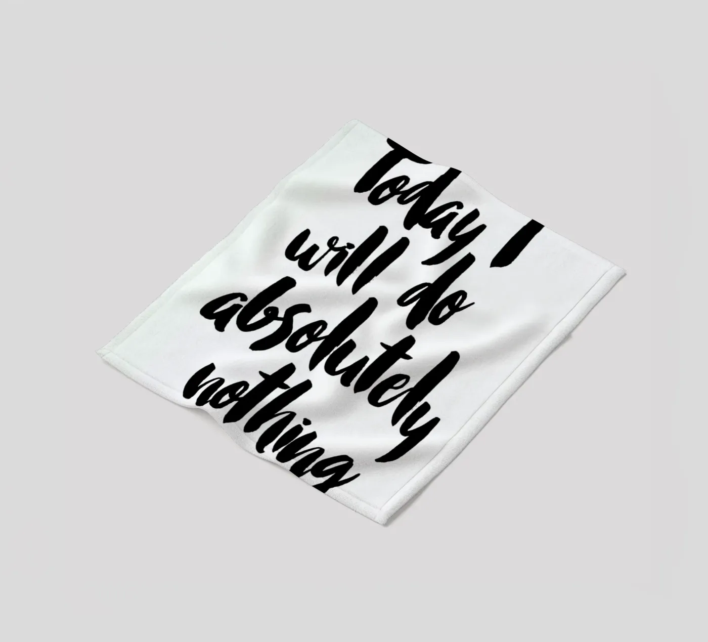 Today fleecedeken van Maria Kritzas