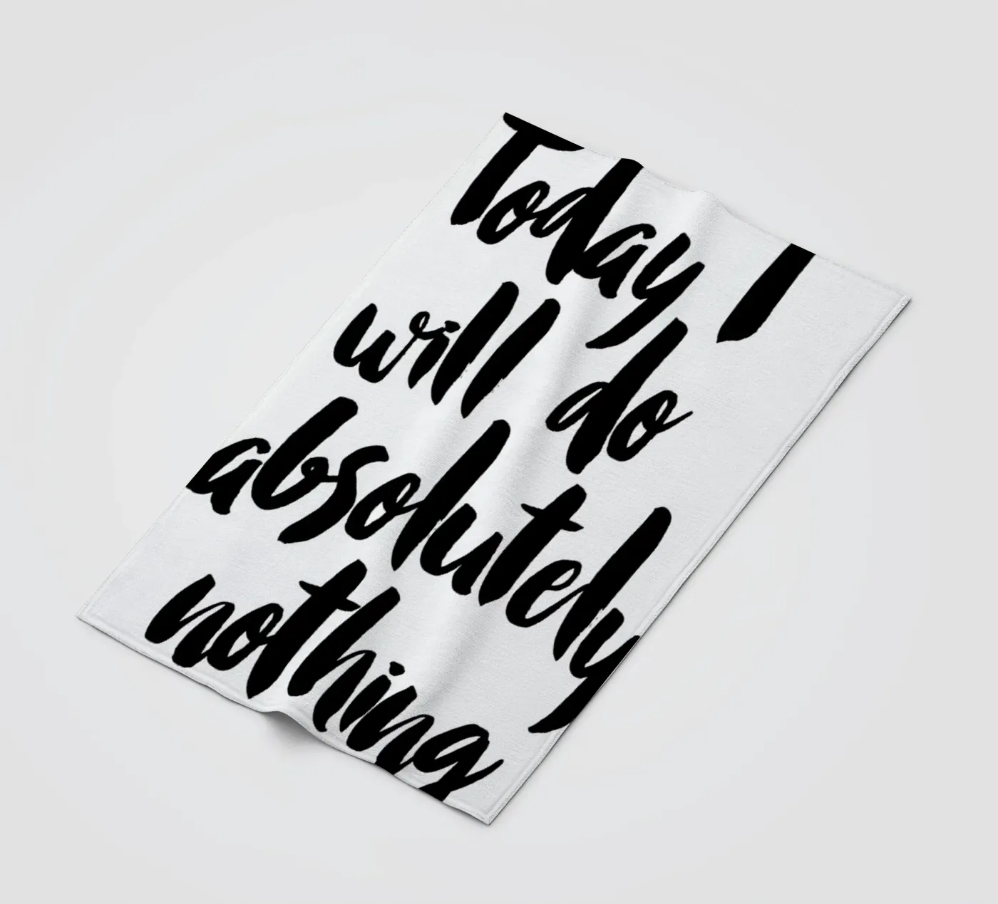 Today fleecedeken van Maria Kritzas