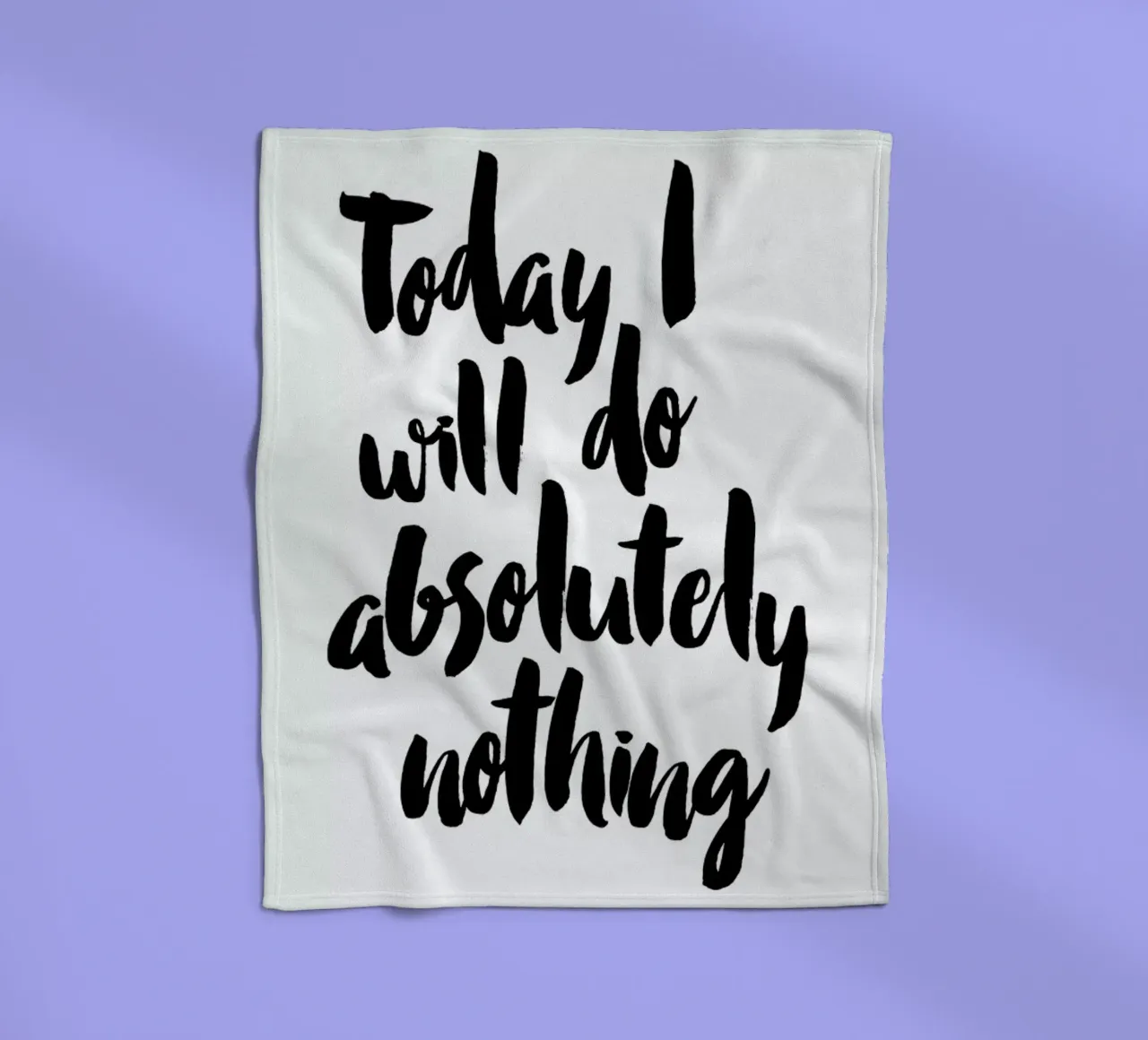 Today fleecedeken van Maria Kritzas