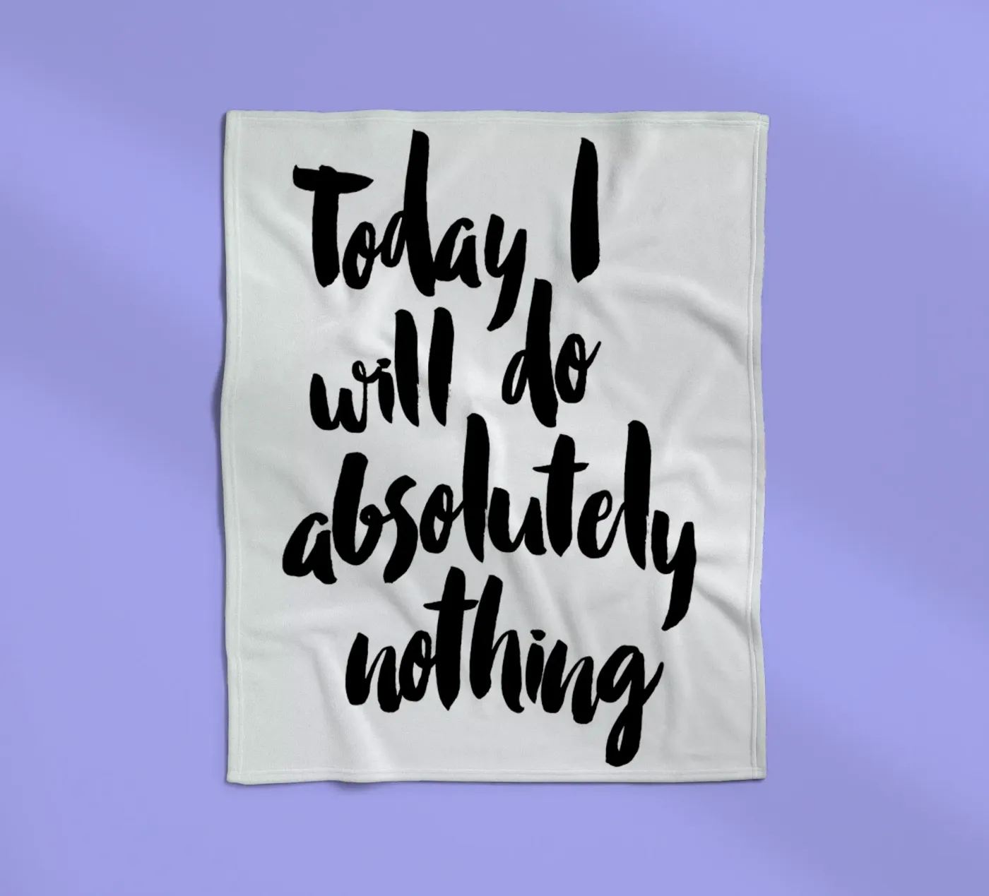 Today fleecedeken van Maria Kritzas