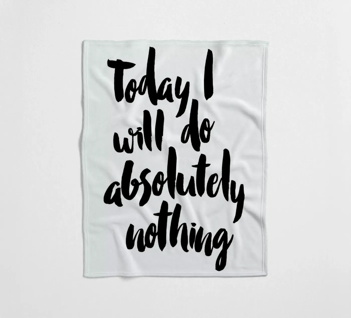 Today fleecedeken van Maria Kritzas