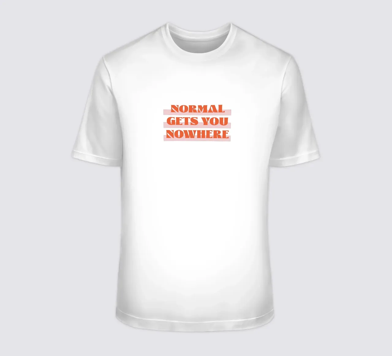 Normalität bringt dich nicht weiter T-Shirt von Malou-Studio