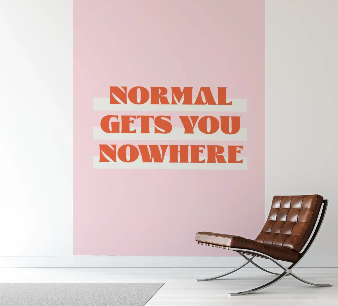 Normal gets you nowhere photo wallpaper by Malou-Studio