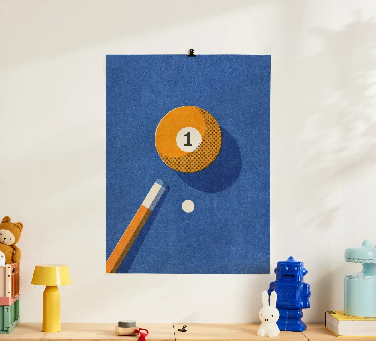 BALLS - Billiards - Ball 1 carta hahnemühle da DANIEL COULMANN