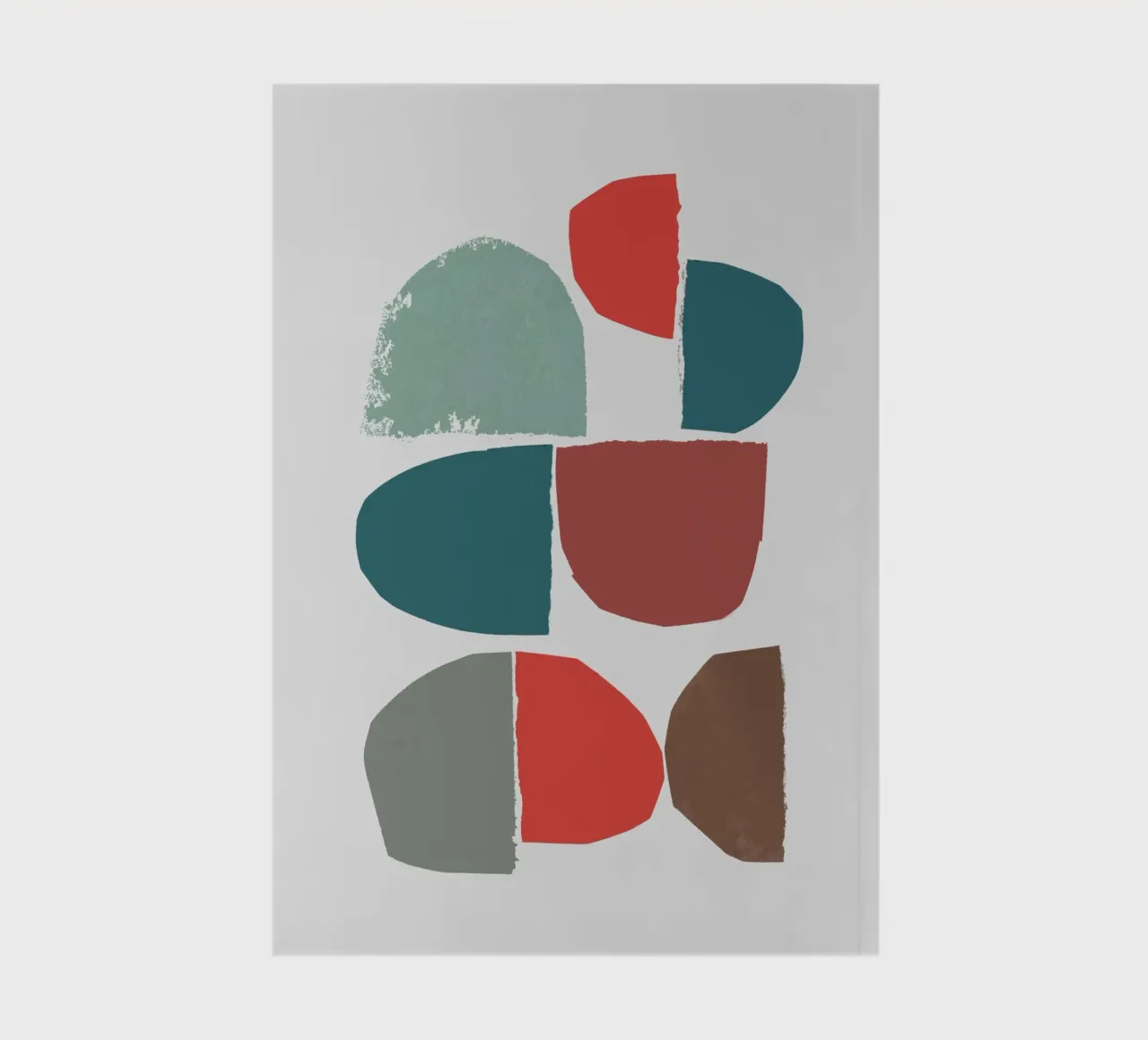 minimalist collage 6-1 diario da IRIS LEHNHARDT FINE ART