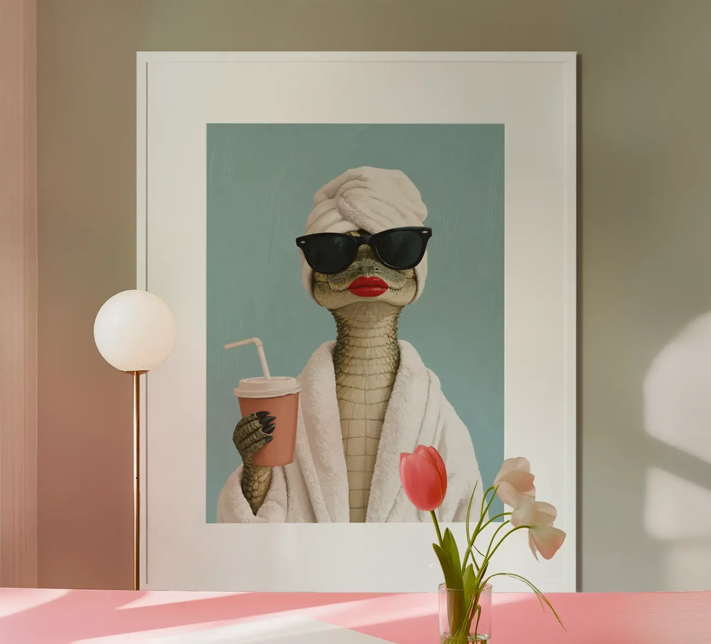 Cold-Blooded Chic poster de Urban Art Draw