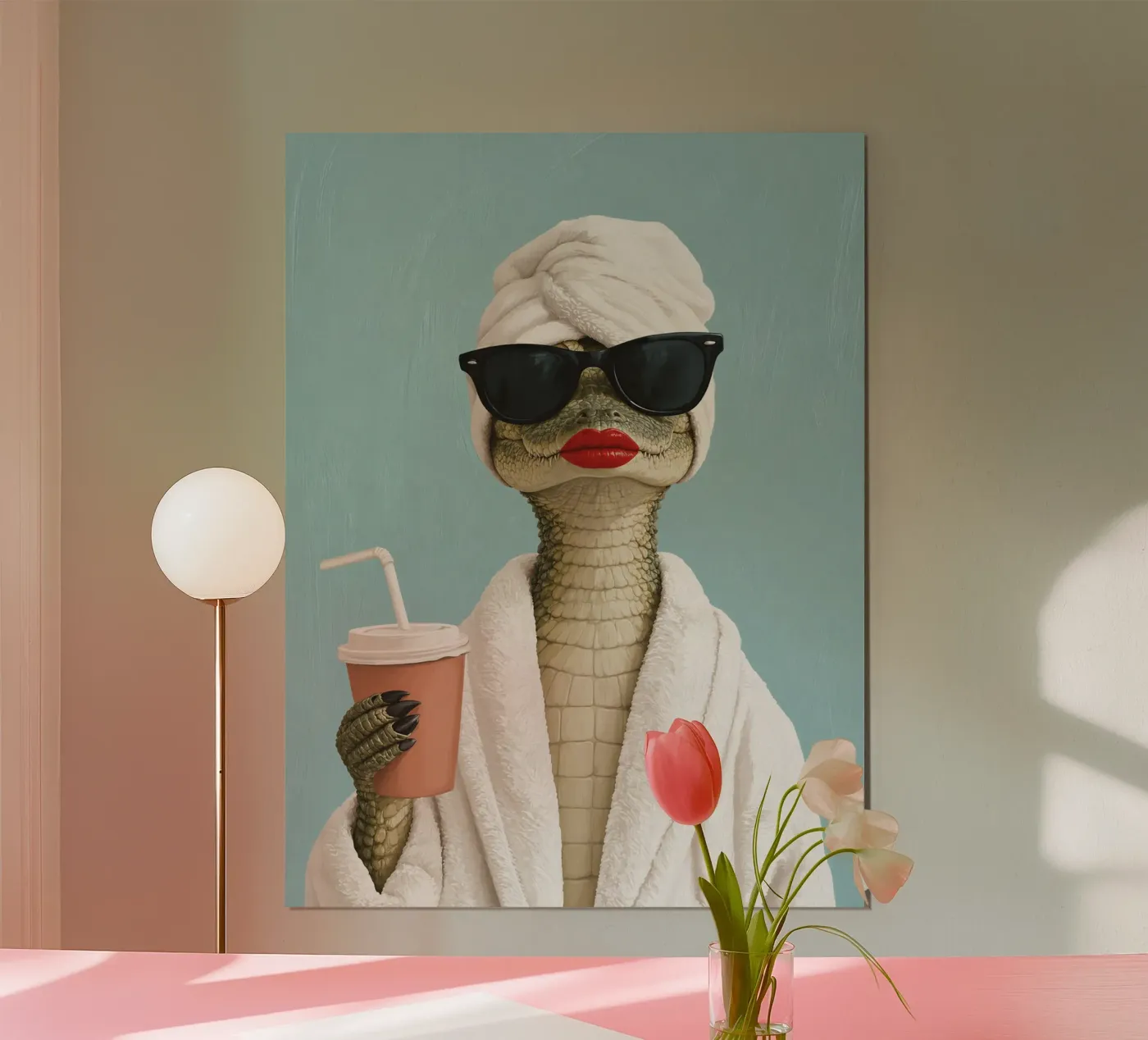Cold-Blooded Chic poster de Urban Art Draw