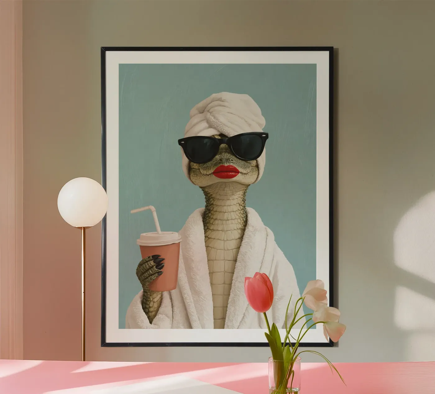 Cold-Blooded Chic poster de Urban Art Draw