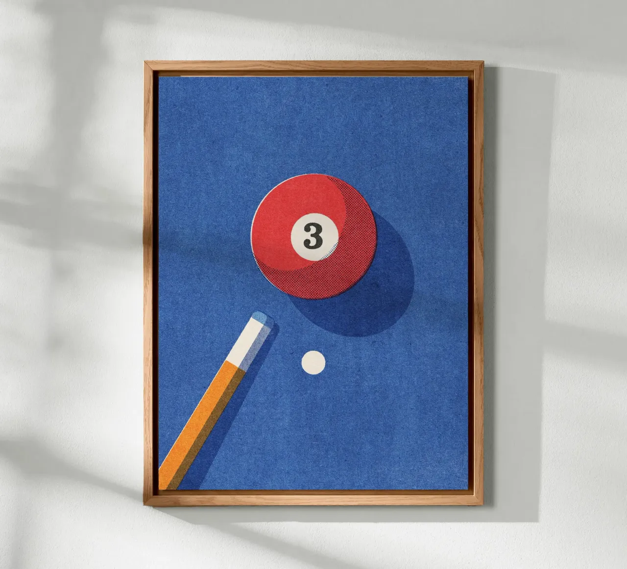 BALLS - Billiards - Ball 3 alluminio dibond da DANIEL COULMANN