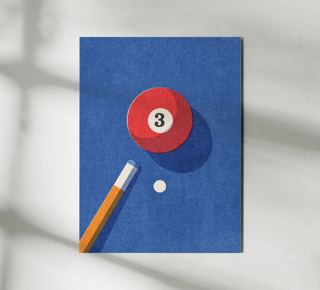 BALLS - Billiards - Ball 3 alluminio dibond da DANIEL COULMANN