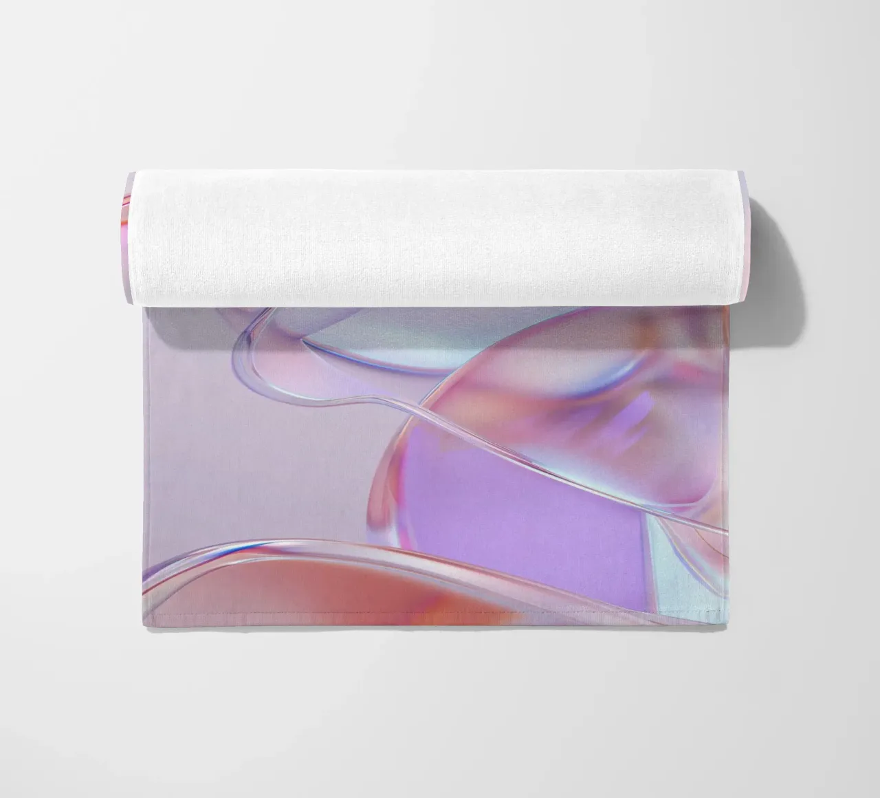 Installazione del vetro telo mare da Malou-Studio