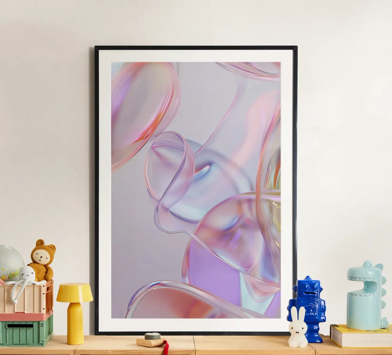 Installazione del vetro poster da Malou-Studio