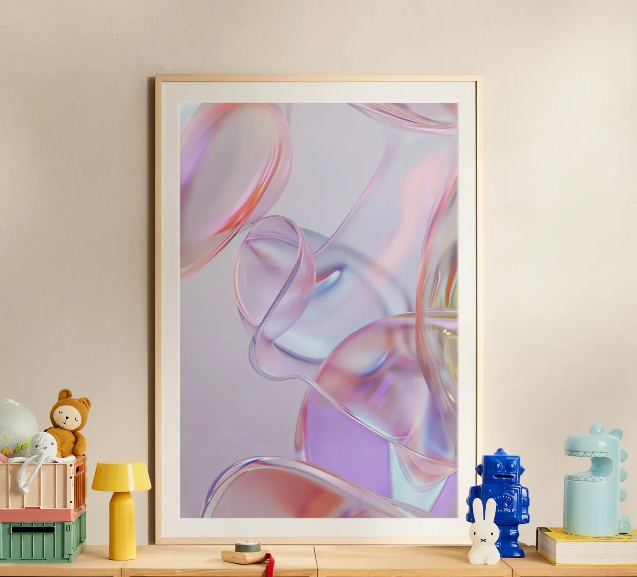 Installazione del vetro poster da Malou-Studio