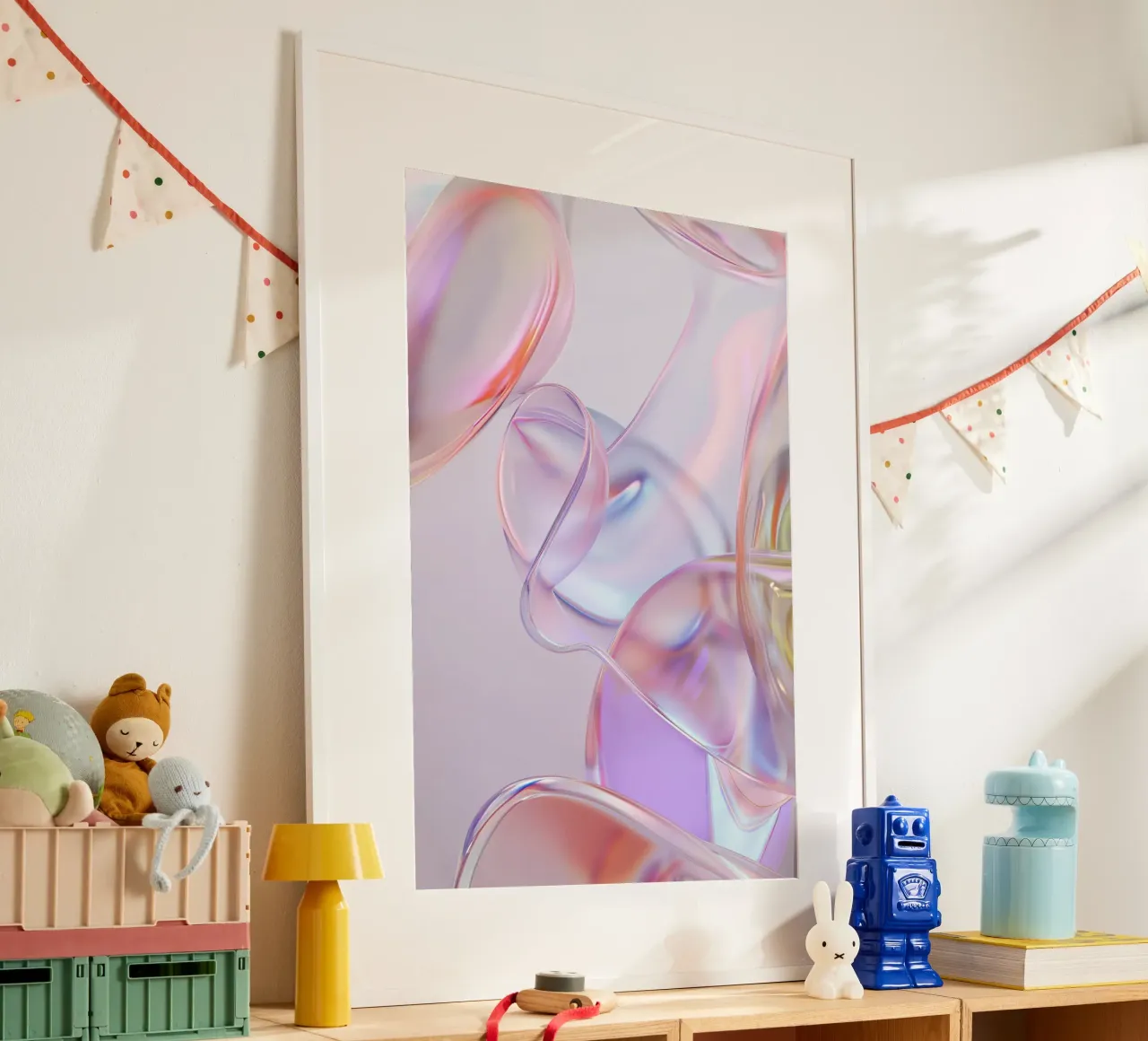 Installazione del vetro poster da Malou-Studio
