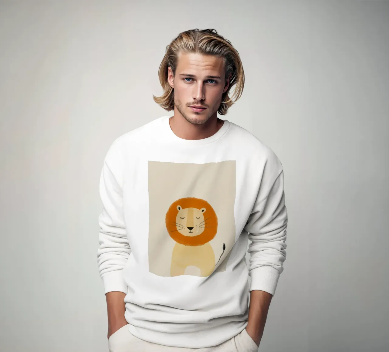 Lion Design felpa da Indigo Rain
