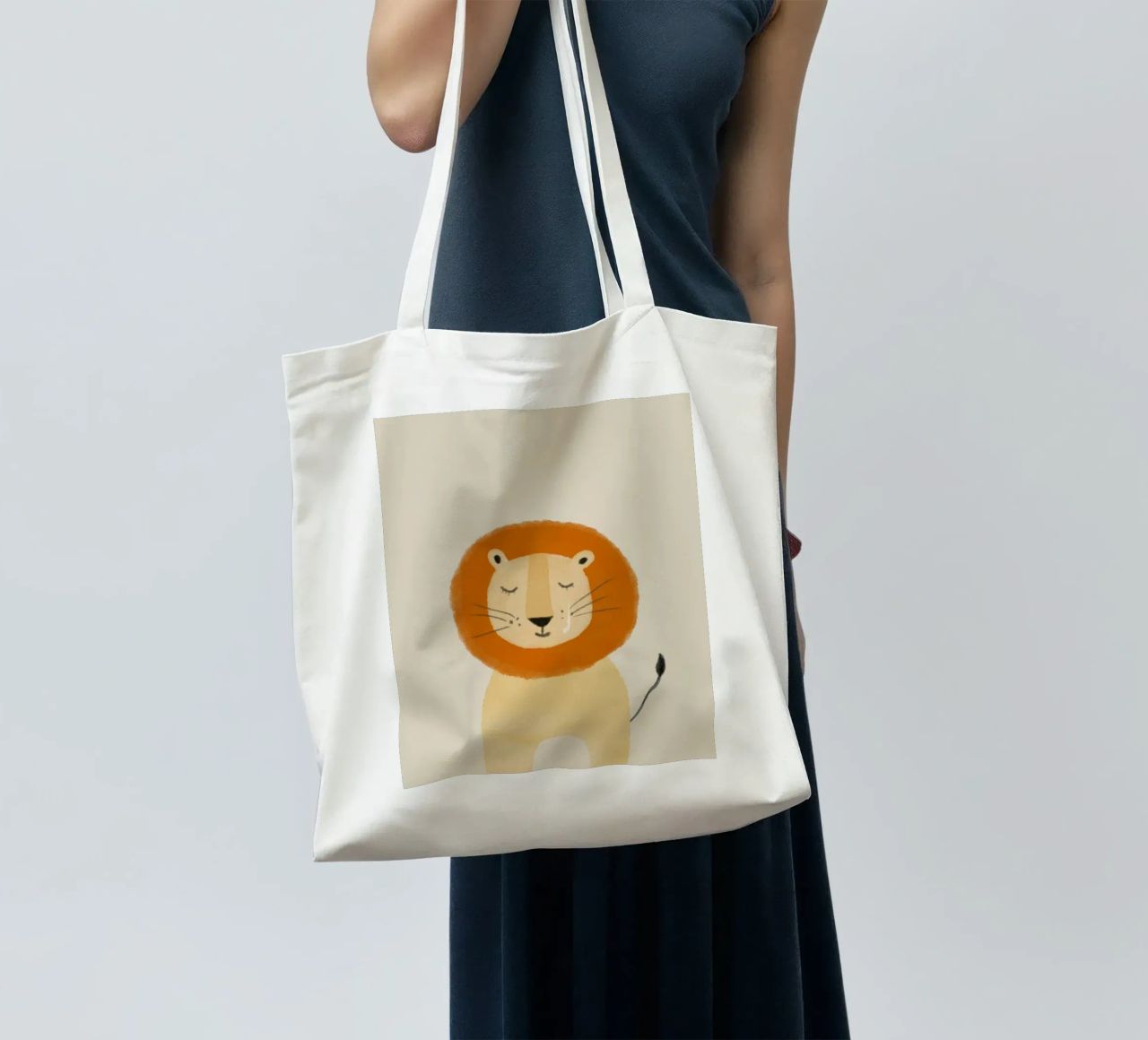 Lion Design tote bag de Indigo Rain