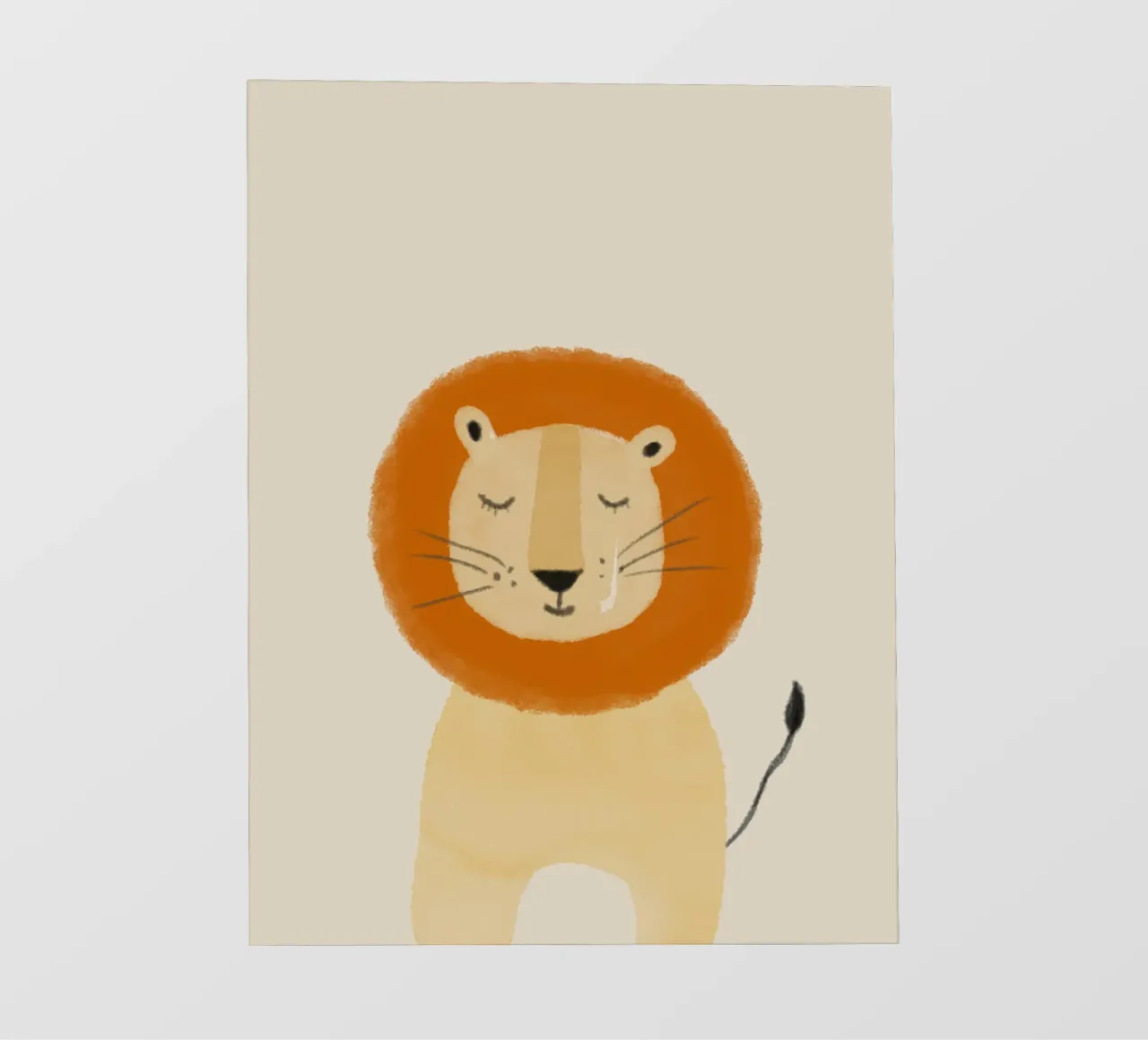 Lion Design telo in pvc da Indigo Rain