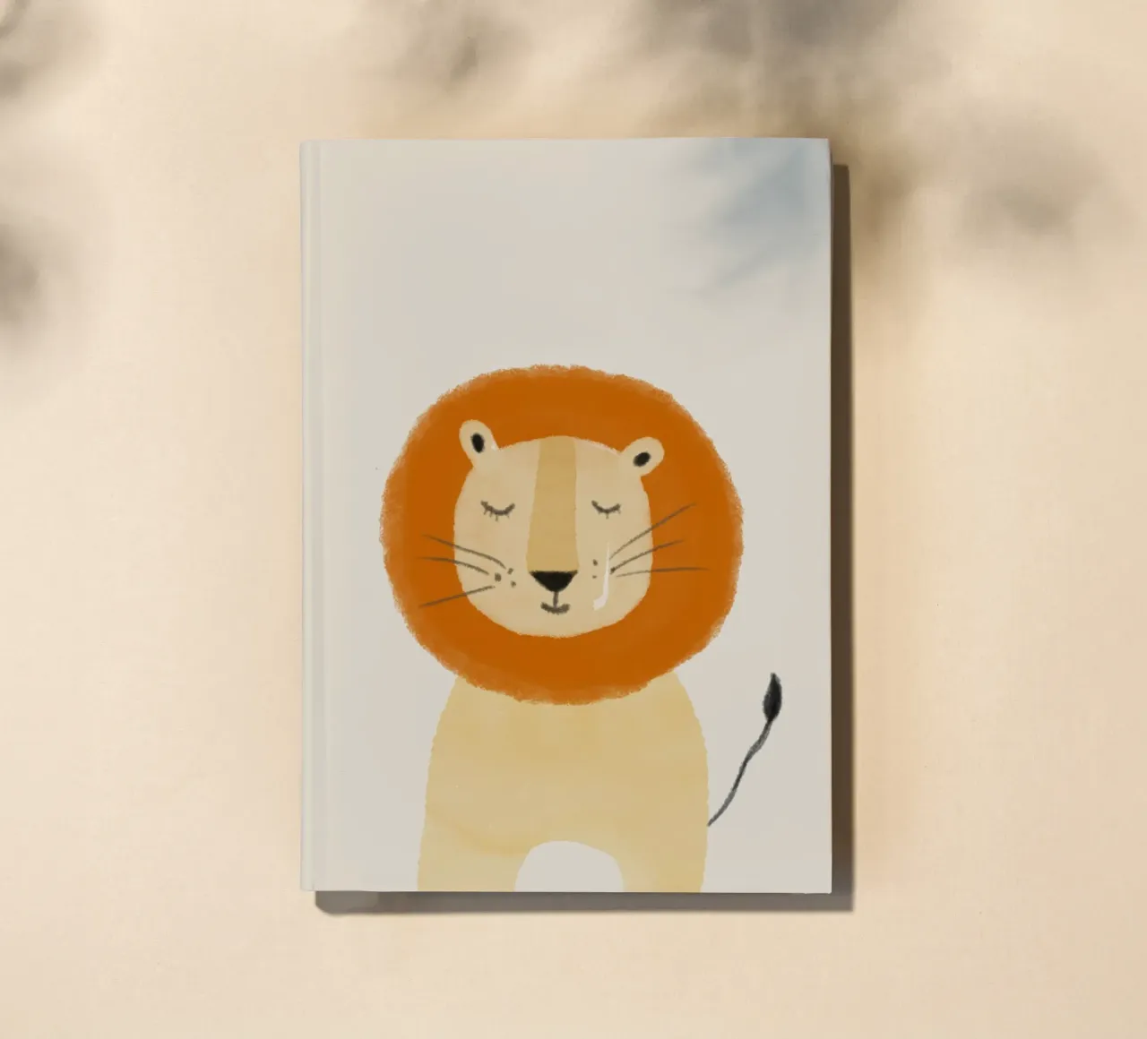 Lion Design notebook by Indigo Rain